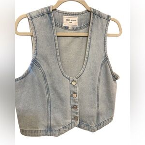 GOGO JEANS USA denim vest